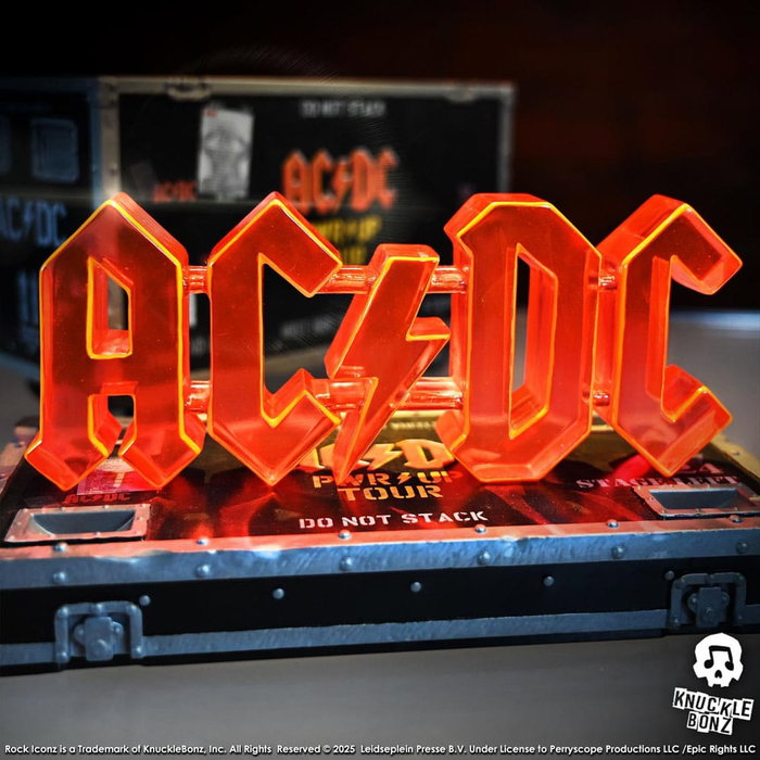 AC/DC Estatua Rock Ikonz On Tour PWR UP Tour Road Case AC/DC Estatua Rock Ikonz On Tour PWR UP Tour Road Case