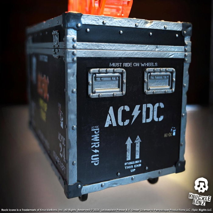 AC/DC Estatua Rock Ikonz On Tour PWR UP Tour Road Case AC/DC Estatua Rock Ikonz On Tour PWR UP Tour Road Case