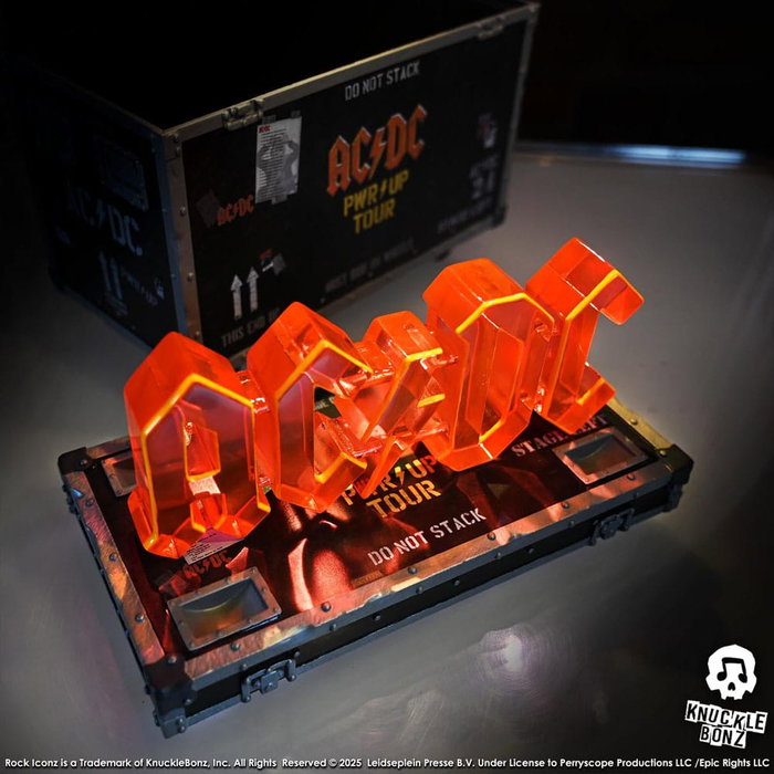 AC/DC Estatua Rock Ikonz On Tour PWR UP Tour Road Case AC/DC Estatua Rock Ikonz On Tour PWR UP Tour Road Case