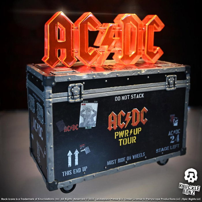 AC/DC Estatua Rock Ikonz On Tour PWR UP Tour Road Case AC/DC Estatua Rock Ikonz On Tour PWR UP Tour Road Case