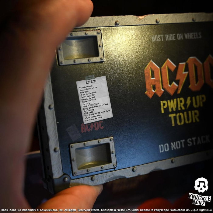 AC/DC Estatua Rock Ikonz On Tour PWR UP Tour Road Case AC/DC Estatua Rock Ikonz On Tour PWR UP Tour Road Case