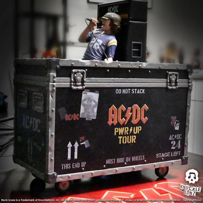 AC/DC Estatua Rock Ikonz On Tour PWR UP Tour Road Case AC/DC Estatua Rock Ikonz On Tour PWR UP Tour Road Case