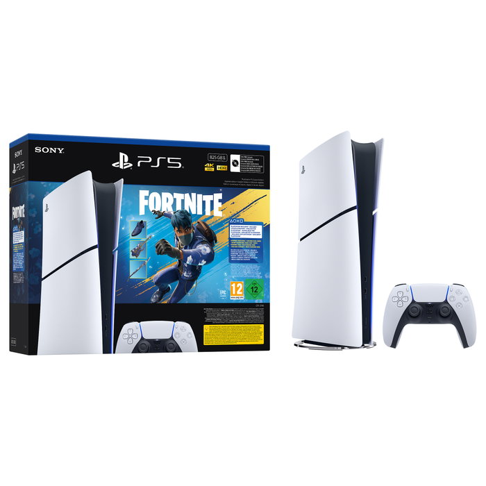 Sony PlayStation 5 Slim Digital Edition 825GB + Fortnite: Flowering Chaos Sony PlayStation 5 Slim Digital Edition 825GB + Fortnite: Flowering Chaos