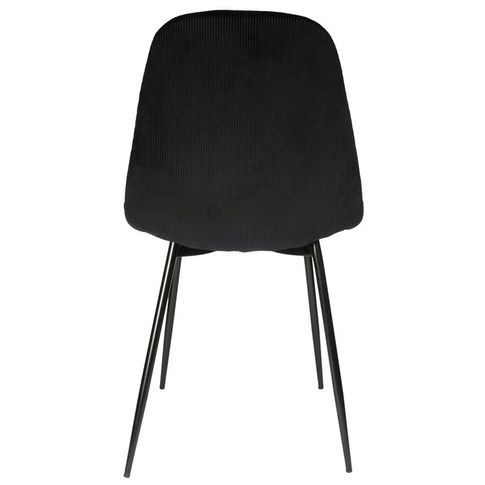 Home Deco Factory Silla Giulia Terciopelo Negra