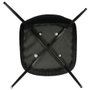 Home Deco Factory Silla Giulia Terciopelo Negra