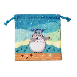 Mi vecino Totoro Saco Marine Totoro under the rain 20 x 19 cm