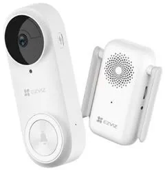 EZVIZ DB2 PRO Timbre con Video Conectado con Batería Recargable - Blanco