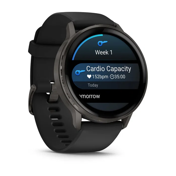 Garmin Venu 4 45mm AMOLED Negro/Gris Pizarra Garmin Venu 4 45mm AMOLED Negro/Gris Pizarra
