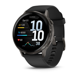 Garmin Venu 4 Reloj Inteligente 1.4" AMOLED 45mm Negro GPS Wifi Pantalla Táctil