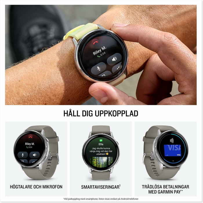 Garmin Venu 4 45mm AMOLED Negro/Gris Pizarra Garmin Venu 4 45mm AMOLED Negro/Gris Pizarra