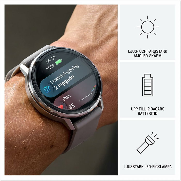 Garmin Venu 4 45mm AMOLED Negro/Gris Pizarra Garmin Venu 4 45mm AMOLED Negro/Gris Pizarra