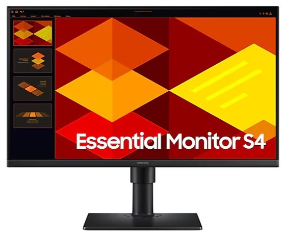 Samsung Essential Monitor S4 S40GD 24 pulg. Full HD IPS 100Hz Negro Samsung Essential Monitor S4 S40GD 24 pulg. Full HD IPS 100Hz Negro