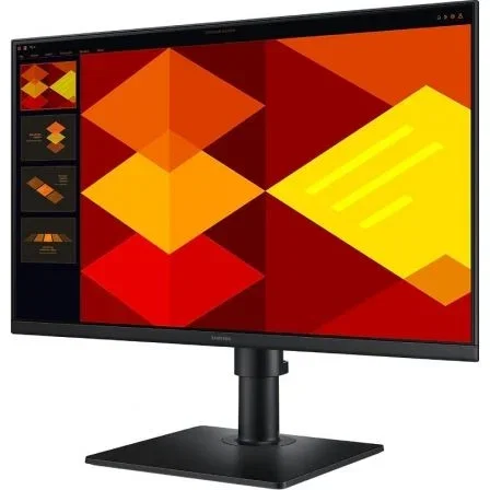 Samsung LS24D400GAUXEN Monitor Essential S4 24" Full HD IPS 100Hz, Regulable en Altura, Negro