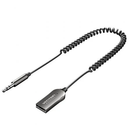 Vention NAIHG Receptor de Audio Bluetooth 5.4 para Coche con USB a Jack 3.5mm, Llamadas Manos Libres y Música Alta Fidelidad Vention NAIHG Receptor de Audio Bluetooth 5.4 para Coche con USB a Jack 3.5mm, Llamadas Manos Libres y Música Alta Fidelidad