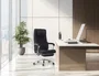 Q-connect Silla de Dirección Ravenna Malla Base Metálica Negro Altura Máx 1300mm Ruedas Premium
