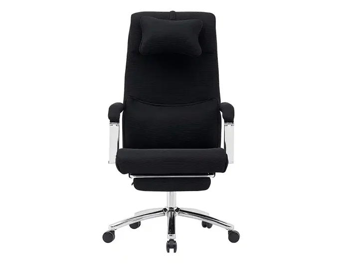 Q-connect Silla de Dirección Ravenna Malla Base Metálica Negro Altura Máx 1300mm Ruedas Premium