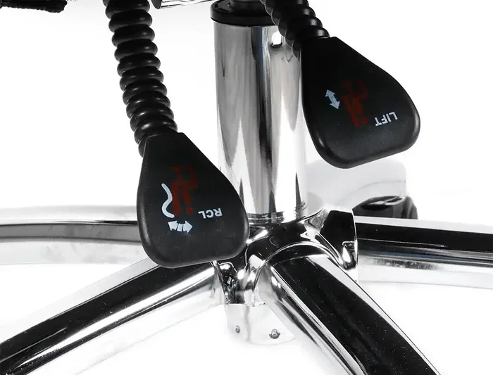 Q-connect Silla de Dirección Ravenna Malla Base Metálica Negro Altura Máx 1300mm Ruedas Premium
