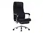 Q-connect Silla de Dirección Ravenna Malla Base Metálica Negro Altura Máx 1300mm Ruedas Premium
