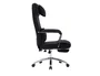 Q-connect Silla de Dirección Ravenna Malla Base Metálica Negro Altura Máx 1300mm Ruedas Premium