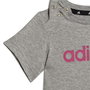 Conjunto de Ropa Adidas Essentials Lineage Gris oscuro