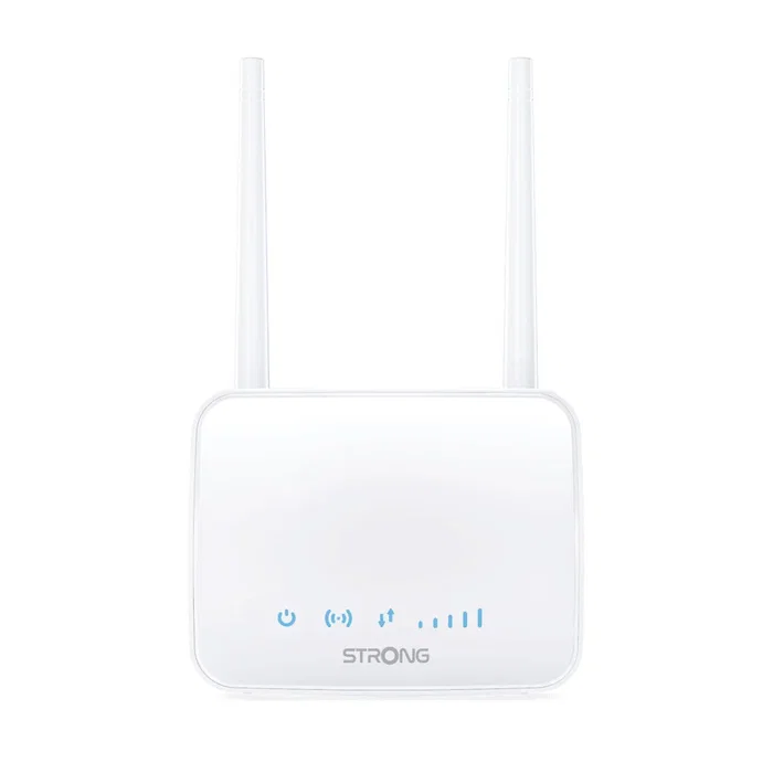 Strong Router 4GROUTER350M Router 4G LTE WiFi Móvil con 4 Antenas, Ethernet Fast LAN 10/100 Mbps, 2.4 GHz, Blanco, Para Hogar Strong Router 4GROUTER350M Router 4G LTE WiFi Móvil con 4 Antenas, Ethernet Fast LAN 10/100 Mbps, 2.4 GHz, Blanco, Para Hogar