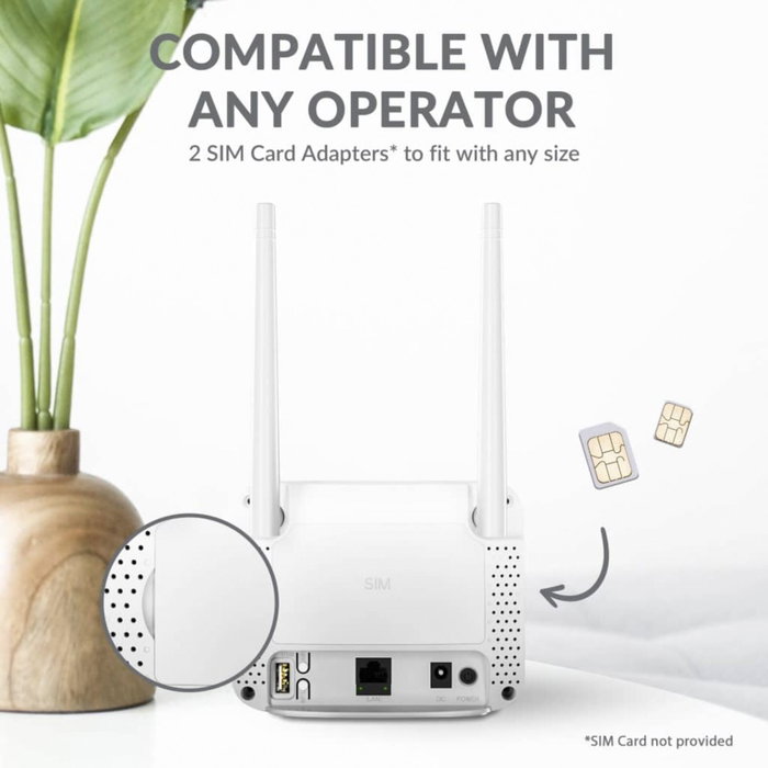 Strong 4GROUTER350M Router de red móvil 4G LTE Blanco