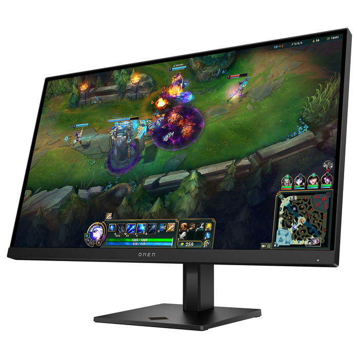 HP OMEN 27 G2 Gaming Monitor 68.6 cm (27") Full HD 1080p IPS, 180 Hz, 1 ms, AMD FreeSync, HDR400, Negro, AV4K1E9#ABB