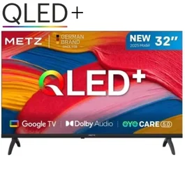 Metz 32MQF7030Z Televisor QLED+ 32" HD 1366x768 Smart TV Google TV WiFi HDR10 HLG Sintonizador DVB-T2/C/S2 Bluetooth