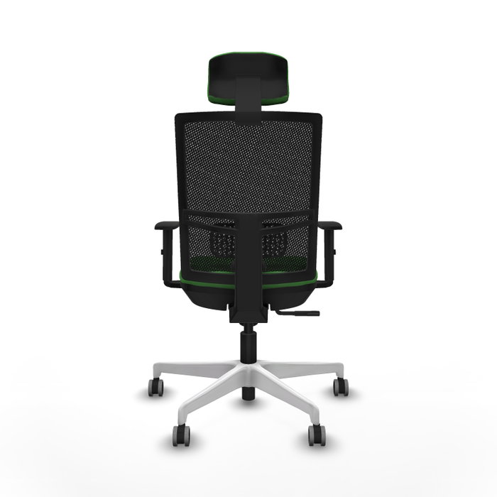 PIQUERAS Y CRESPO Silla de oficina Yunquera con mecanismo Sincro, Verde y Negro PIQUERAS Y CRESPO Silla de oficina Yunquera con mecanismo Sincro, Verde y Negro