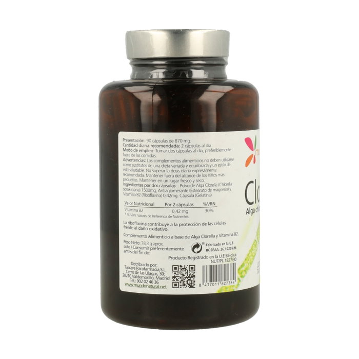 Mundonatural Clorend 90 cápsulas