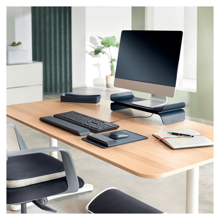 Leitz Cojín Ergonómico Active Wobble con Funda Gris Oscuro Leitz Cojín Ergonómico Active Wobble con Funda Gris Oscuro