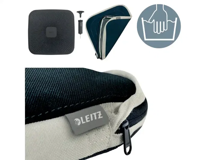 LEITZ Cojín de asiento Active Wobble con funda, Gris oscuro