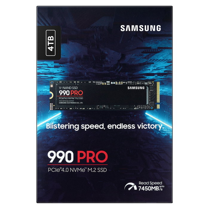 Samsung 990 PRO M.2 4 TB PCIe 4.0 NVMe Samsung 990 PRO M.2 4 TB PCIe 4.0 NVMe