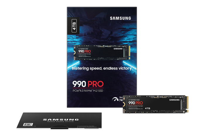 Samsung 990 PRO M.2 4 TB PCIe 4.0 NVMe Samsung 990 PRO M.2 4 TB PCIe 4.0 NVMe