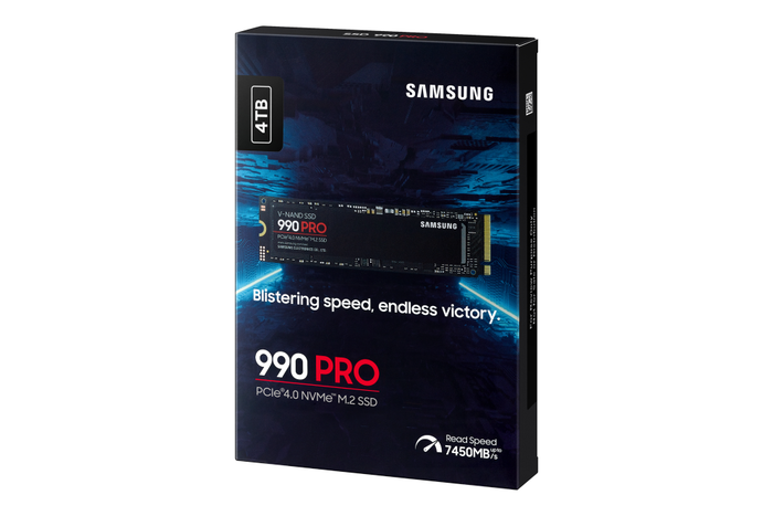 Samsung 990 PRO M.2 4 TB PCIe 4.0 NVMe Samsung 990 PRO M.2 4 TB PCIe 4.0 NVMe