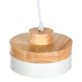 Lámpara Colgante Rylie de Metal y Madera