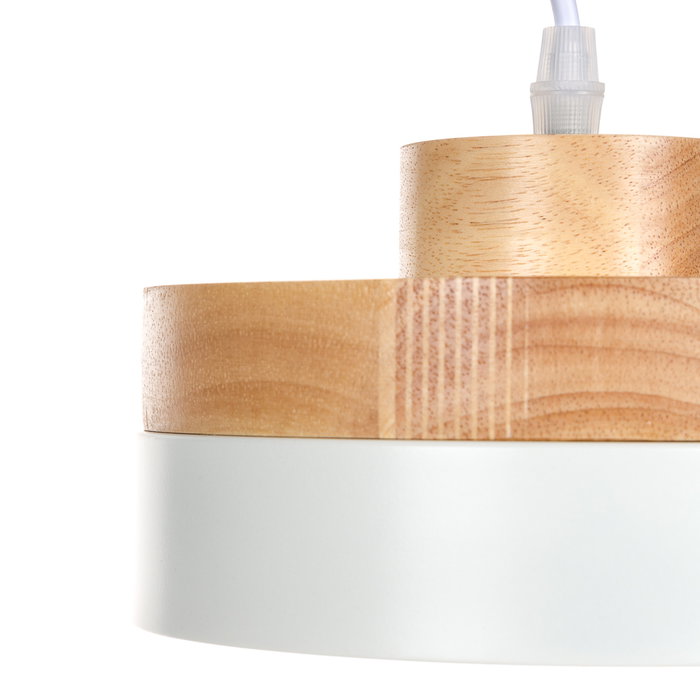 Lámpara Colgante Rylie de Metal y Madera