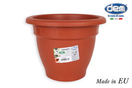 Dem Maceta 25 cm "Squares" 25x25x19 cm (6 Unidades)