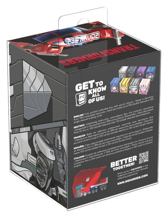 Squaroes Squaroe Transformers TR003 - Wheeljack Squaroes Squaroe Transformers TR003 - Wheeljack