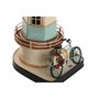 DKD Home Decor Faro Metal Surtido de 3 Unidades