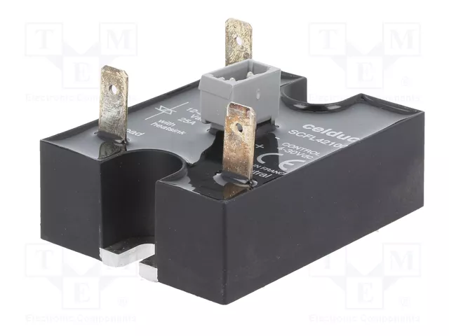 CELDUC SCF Relé de semiconductor monofásico 25A 12-280VAC