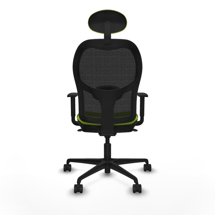 PIQUERAS Y CRESPO Silla de oficina Jorquera Pistacho y Negro