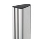 B-Tech BT8380 Columna de Soporte Vertical, 60 cm, Aluminio, Negro