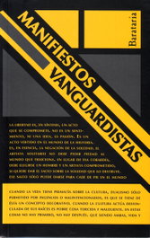 Manifiestos vanguardistas, Autores, Varios - BARATARIA
