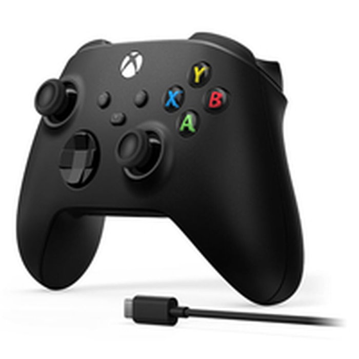 Mando Xbox One + Cable para PC XBOX EP2-29944 Negro