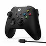 Mando Xbox One + Cable para PC XBOX EP2-29944 Negro