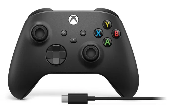 Microsoft Mando inalámbrico Xbox EP2-29944 Negro con cable USB-C Microsoft Mando inalámbrico Xbox EP2-29944 Negro con cable USB-C