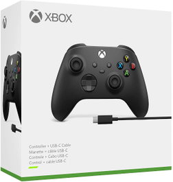 Microsoft Mando Inalámbrico Xbox con Cable USB-C - Negro