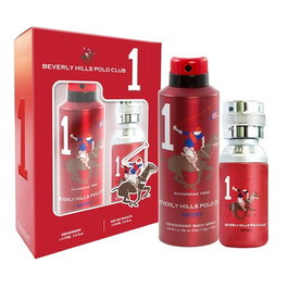 Beverly Hills Polo Club Sport 1 Gift Set 100ml EDT + 175ml Deodorant Spray