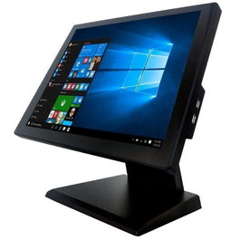 10Pos Ordenador TPV Táctil de 15 Pulgadas Intel Celeron J4125 8GB RAM 128GB SSD Windows 10 IoT para 10 Puntos de Venta